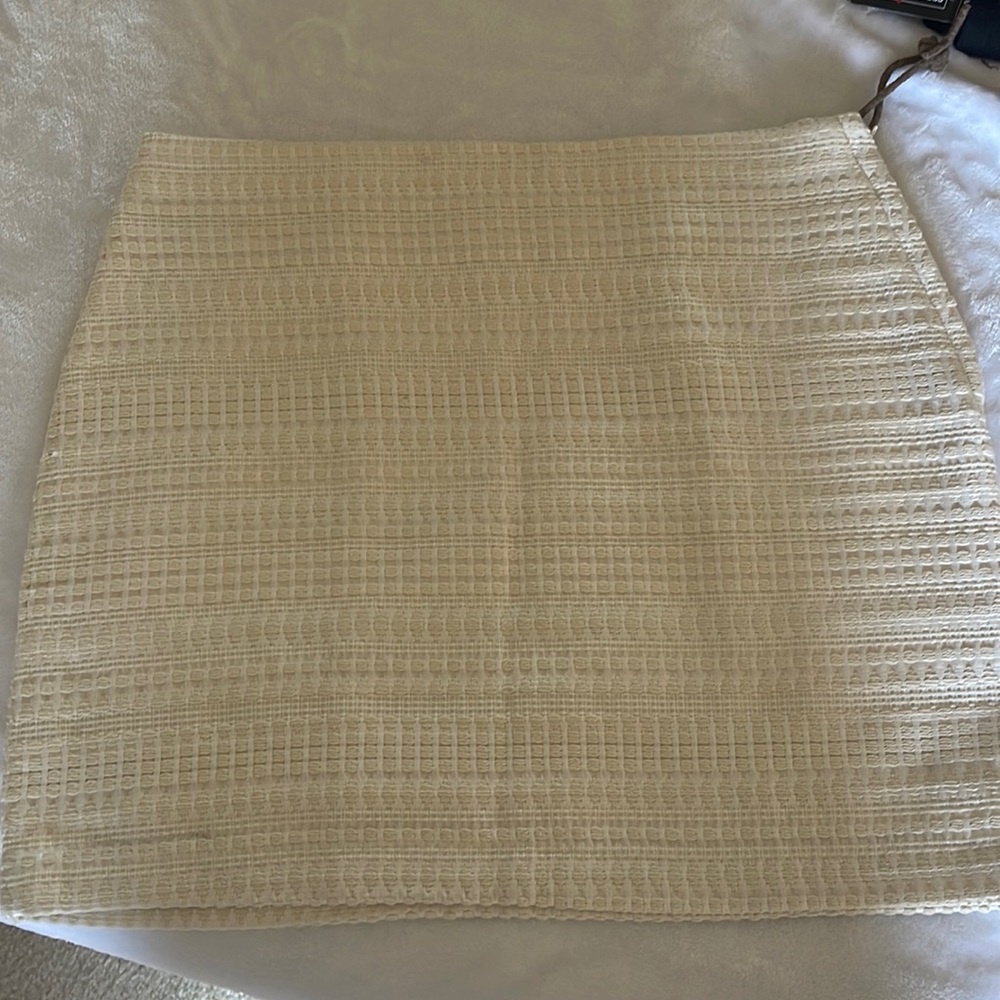 H&M Tweed Textured Skirt